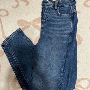 American Eagle Outfitters Dark Blue Straight Leg Jeans